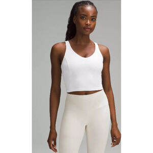 lululemon Align Tank Top Light Support, C/D Cup White Size 4